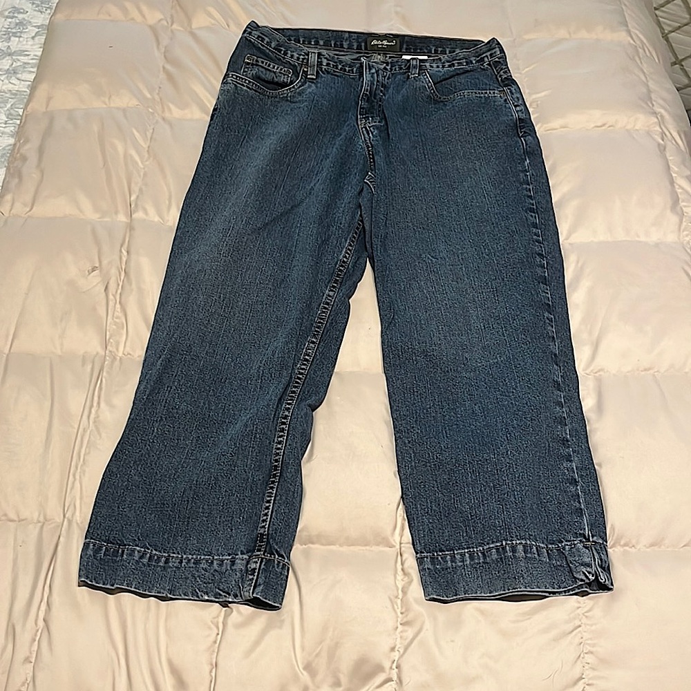 Eddie Bauer capri Jeans
